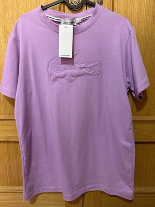 conjunto tipo Lacoste Morada 

