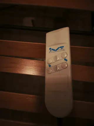 Cama articulada madera y metal