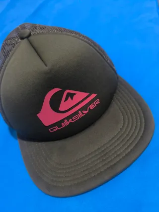 Gorra Quiksilver Negra y Rosa de niño unisex 