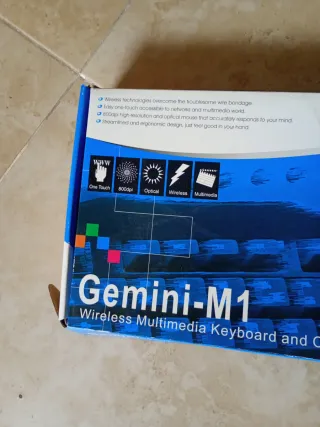 Teclado y Ratón Inphic Gemini-M1 Inalámbricos