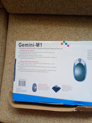 Teclado y Ratón Inphic Gemini-M1 Inalámbricos