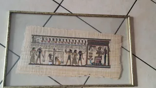 Quadro papiro egizio antico