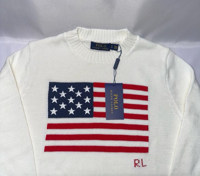 Jersey Polo Ralph Lauren Bandera USA Talla M
