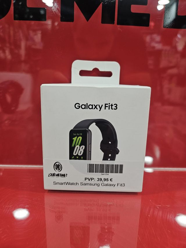 Smartwatch Samsung Galaxy Fit3 Black, Nuevo.