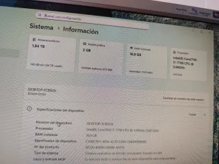 Pc gaming, i7 7700+16gb RAM+gtx960 gaming