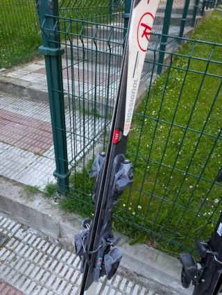 Esquís Head Shape VX 170 y Rossignol Pursuit 100