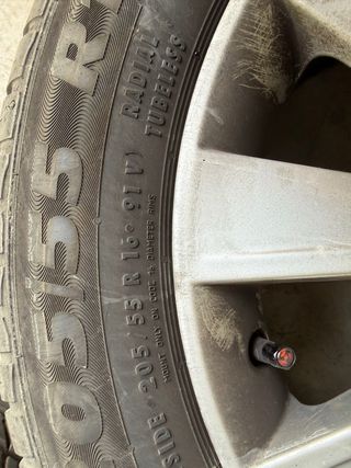 Llantas con neumáticos R16 5x112 + rueda de gallet