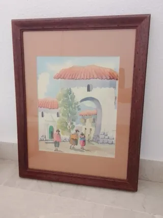 Cuadro Pintura Popular Peruana