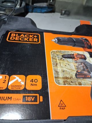 Taladro Black+Decker 18V