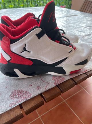 Scarpe Jordan Uomo Tg 46 Rosse Bianche