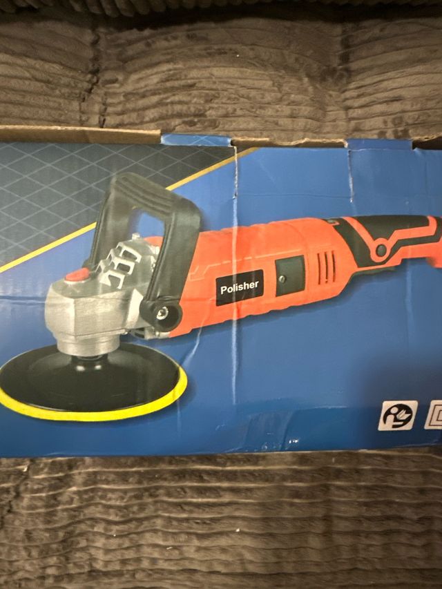 Pulidora Eléctrica Naranja. totalmente nueva en ca