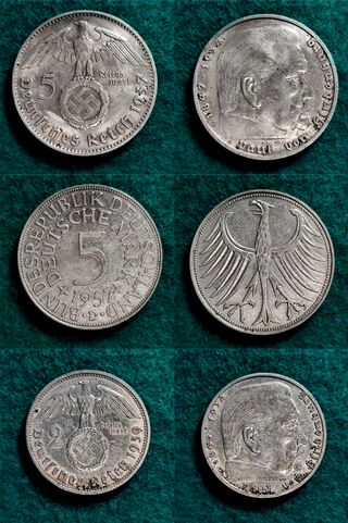 84 Monedas Antiguas Alemanas - Algunas Plata