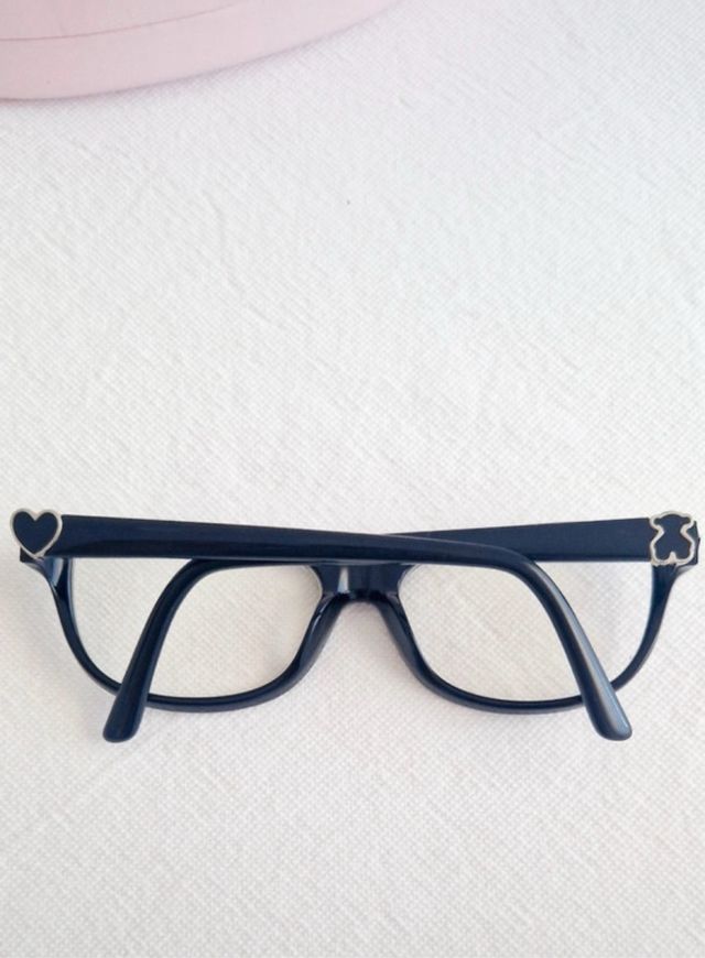 Gafas Tous Montura Negra y Funda Rosa