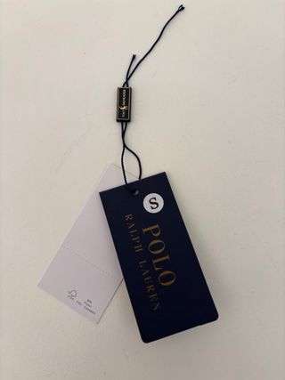 Etiqueta Polo Ralph Lauren Talla S Nueva