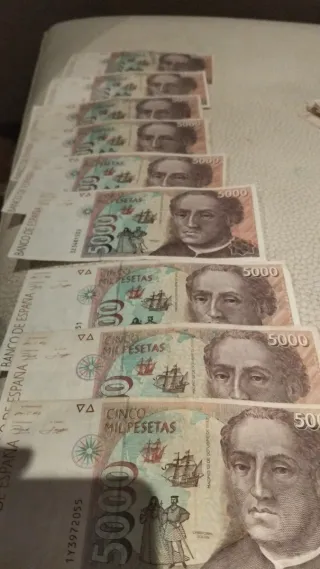 Billetes 5000 Pesetas España (Varias)