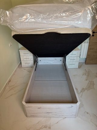 Canapé abatible 90x190cm