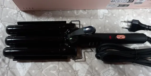 Arricciacapelli Elle Tripla Onda Nero