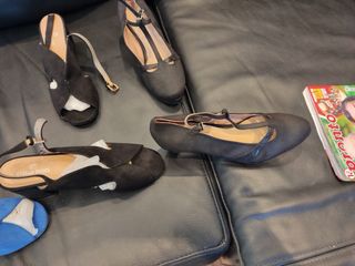 Lote de 4 pares de Zapatos de Tacón Mujer