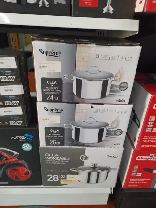 Olla Supreme Acero Inox Inducción Total