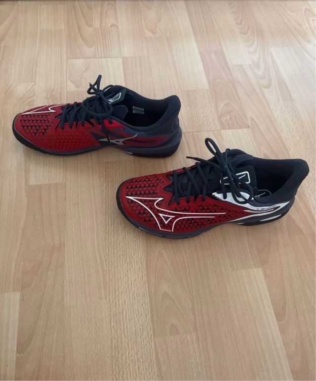 Zapatillas Mizuno Pádel Rojas