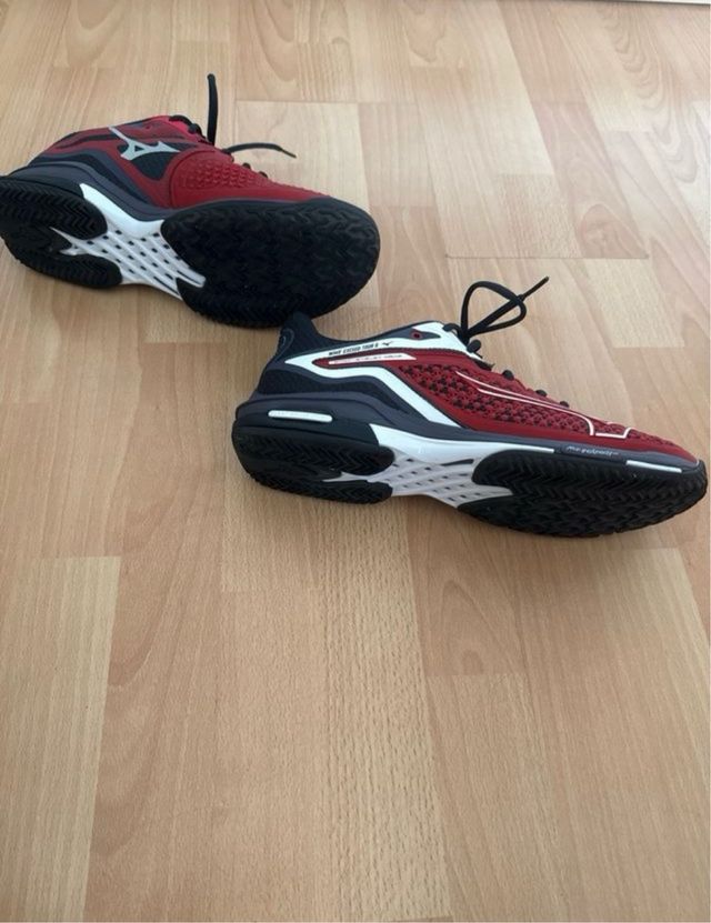 Zapatillas Mizuno Pádel Rojas