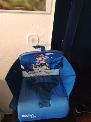 Trona. Asiento Portátil Viaje Asalvo Baby