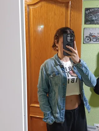 Chaqueta Vaquera Zara Azul