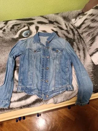 Chaqueta Vaquera Zara Azul