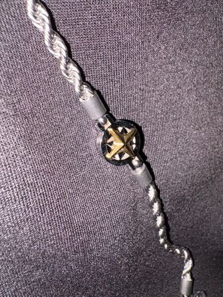 Bracciale uomo regolabile da 23 cm a 19,5