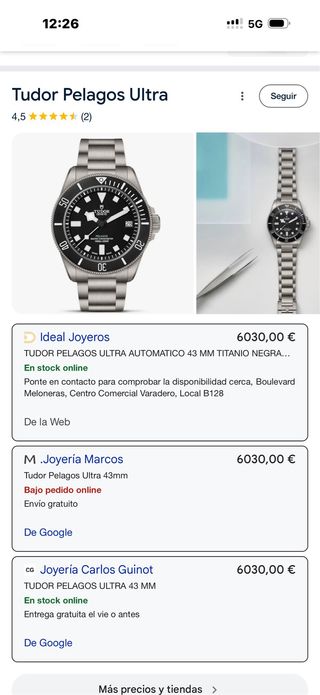 Tudor Pelagos Ultra - Usado 4 veces