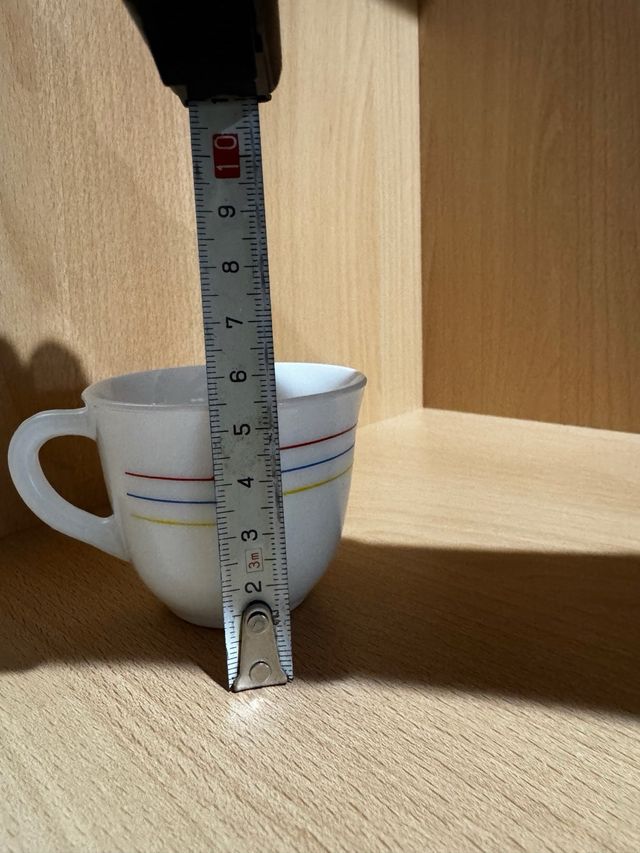 Juego de 10 tazas de porcelana