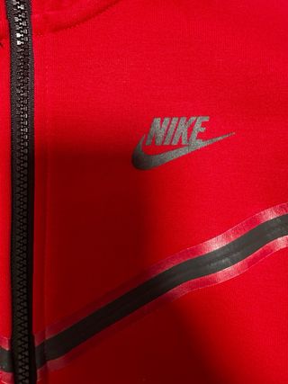 Sudadera Nike Tech Fleece Roja