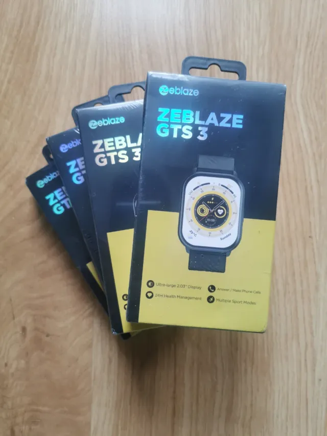 Zeblaze GTS 3 Smartwatch Negro