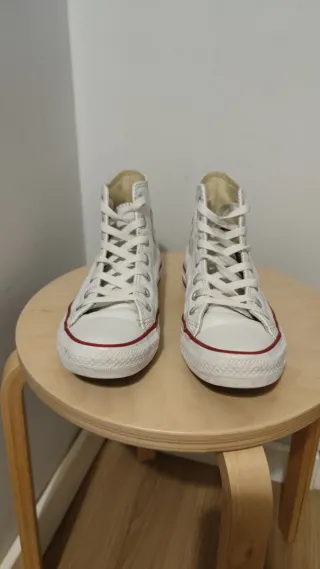 Zapatillas Converse piel Blancas