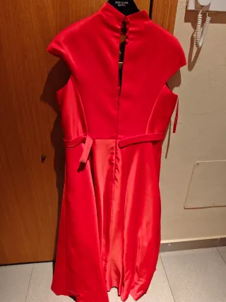 Vestido de fiesta Rosa Clara rojo