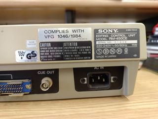 Unidad Control Edición Sony RM-E200