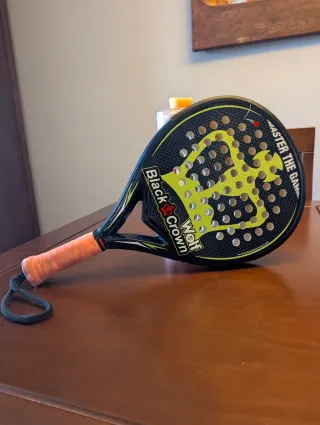 Pala de pádel Black Crown Wolf