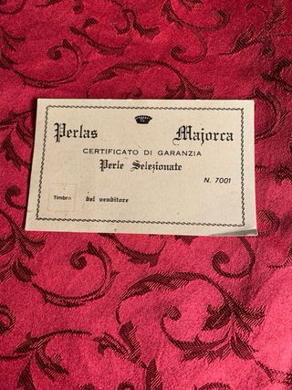 •Vintage Perlas Majorca Necklace•