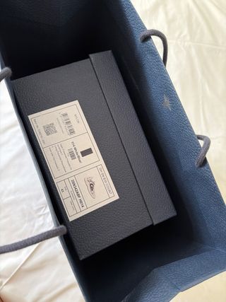 Bolsa y Caja Dior Original Azul