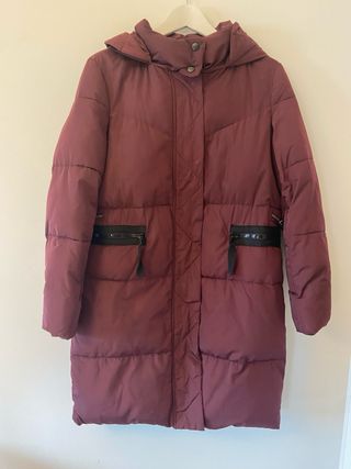 Plumífero Bimba y Lola burdeos talla XS