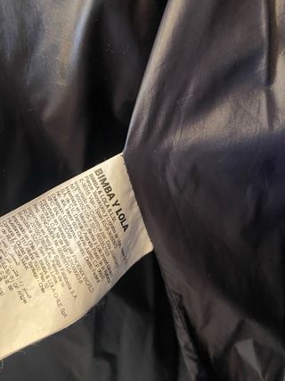 Plumífero Bimba y Lola burdeos talla XS