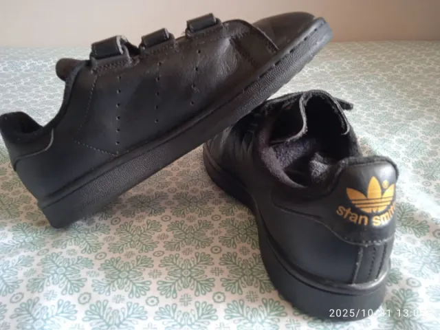 Adidas Stan Smith Negras Talla 36.5