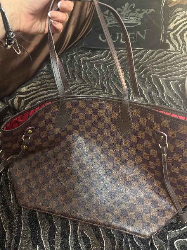 Bolso Louis Vuitton Neverfull Marrón