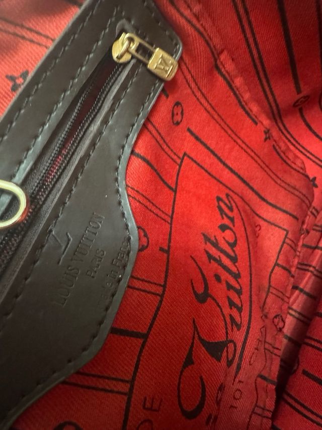 Bolso Louis Vuitton Neverfull Marrón