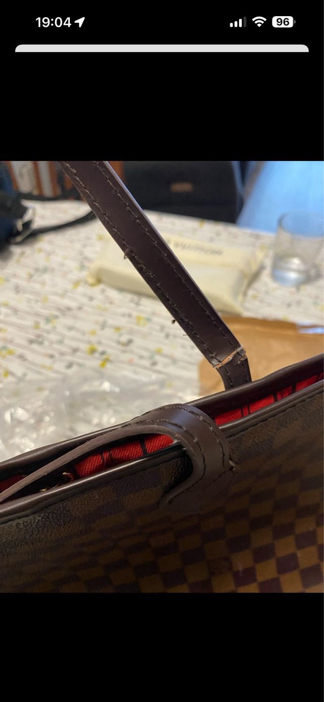 Bolso Louis Vuitton Neverfull Marrón