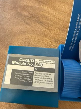 Casio UV Checker Vintage Orologi