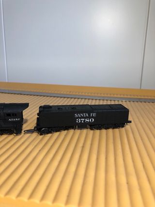 Locomotora N Bachmann con vagón