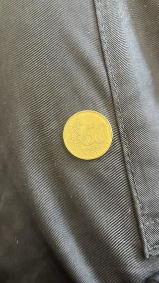 Moneda 50 céntimos 1999 Francia