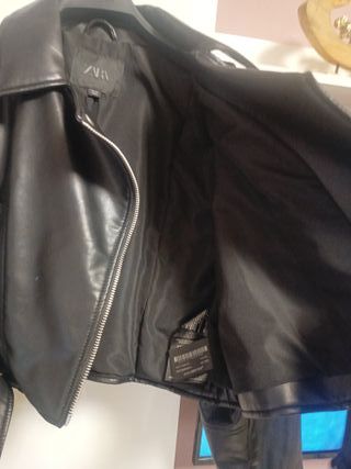 Giubbotto biker Zara nero