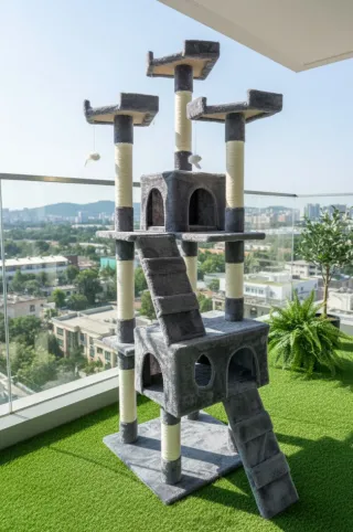 Nuovo tiragraffi per gatti di quasi 2 metri